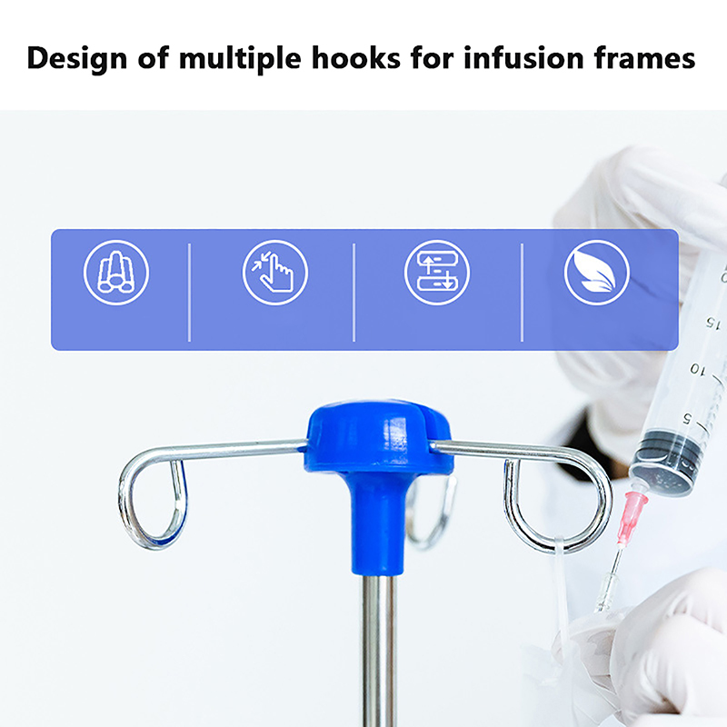 Iv Infusion Pole - 1Pc Hook Infusion Stand Clinic Iv