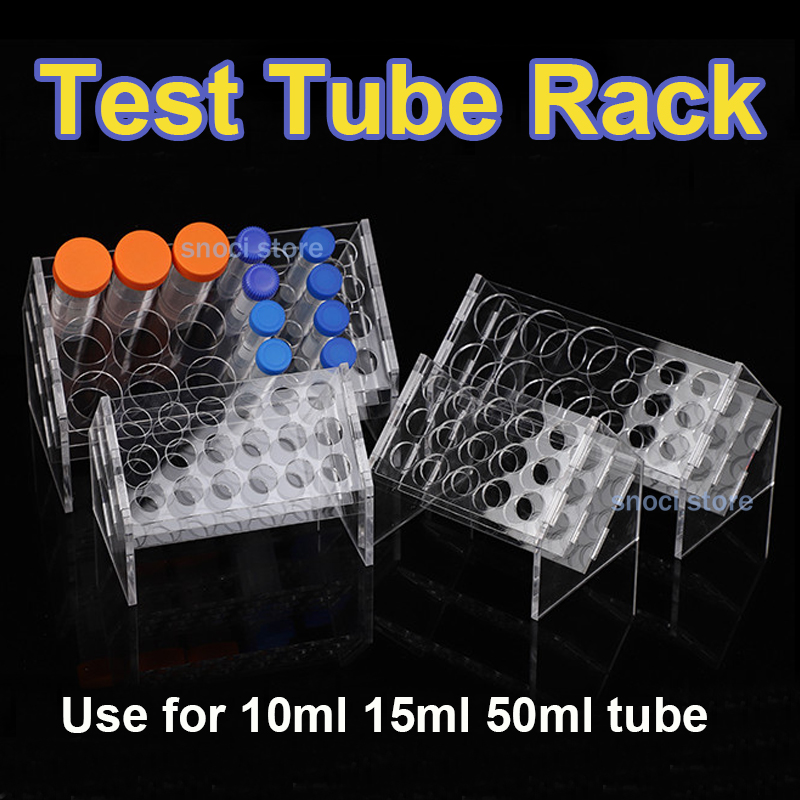 Slant Rack Acrylic Test Tube H - Centrifuge Tube Rack recension och pris