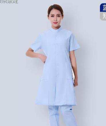 Doctor Uniform Summer Gown Blu - Medical Lab Gown recension och pris