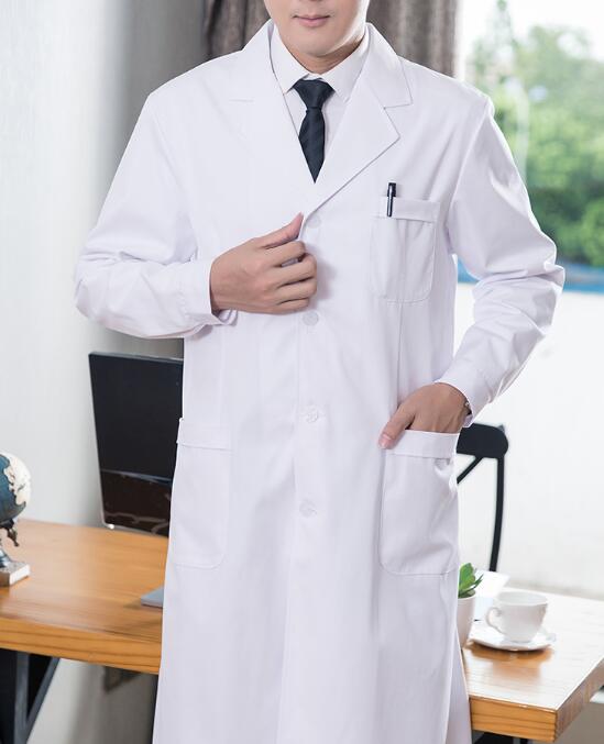 Doctor Uniform Men White Lab C - Medical Lab Gown recension och pris