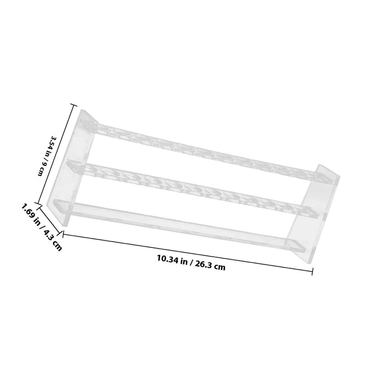 12 Holes Test Tube Rack Acryli - Centrifuge Tube Rack recension och pris