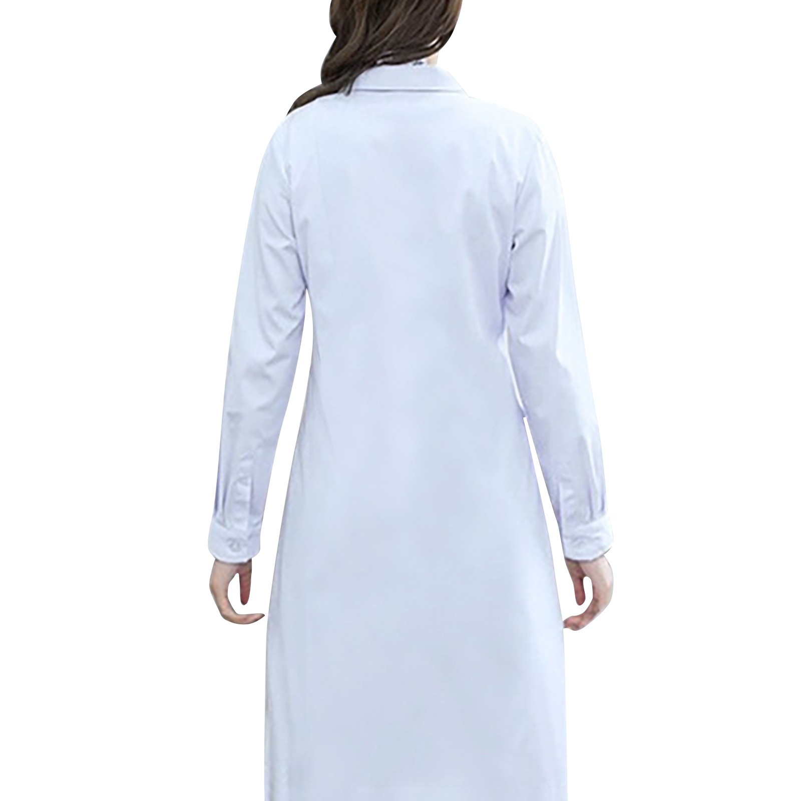 White Lab Coat For Women Men S - Medical Lab Gown recension och pris