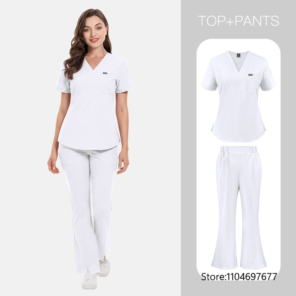 Women Beauty Salon Wokrwear Me - Medical Lab Gown recension och pris