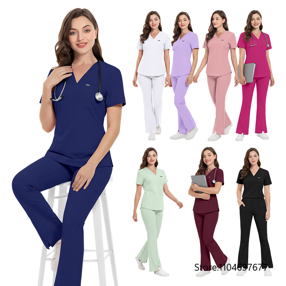 Women Beauty Salon Wokrwear Me - Medical Lab Gown recension och pris