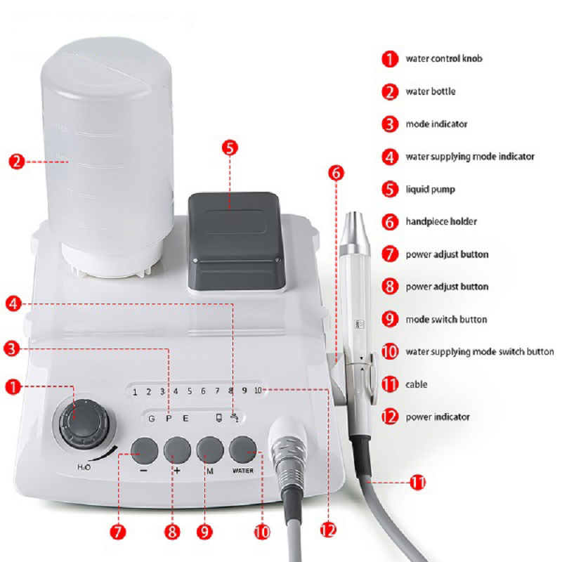 Auto Water Supply Electric Den - Dental Scaler Ultrasonic recension och pris