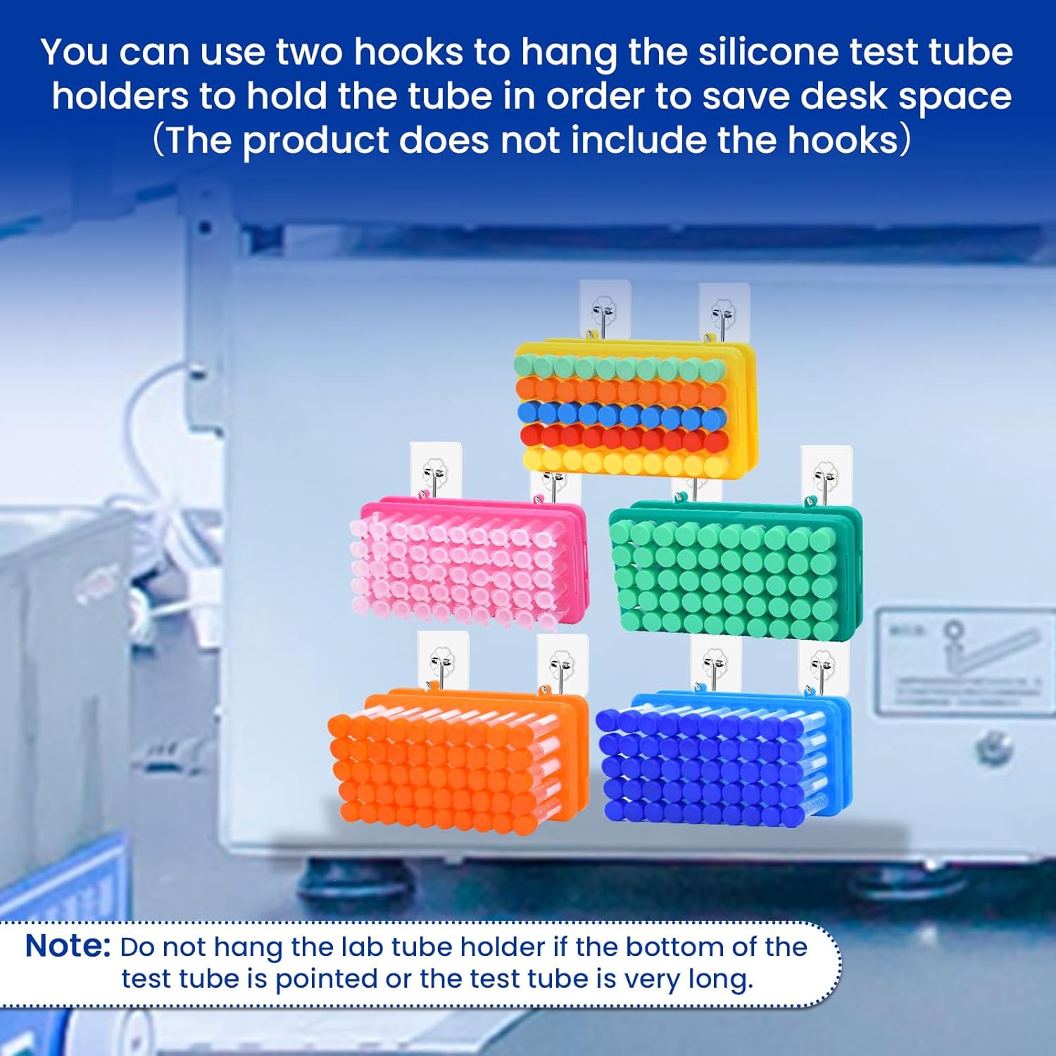 Plastic Test Tube Rack 50-Hole - Centrifuge Tube Rack recension och pris