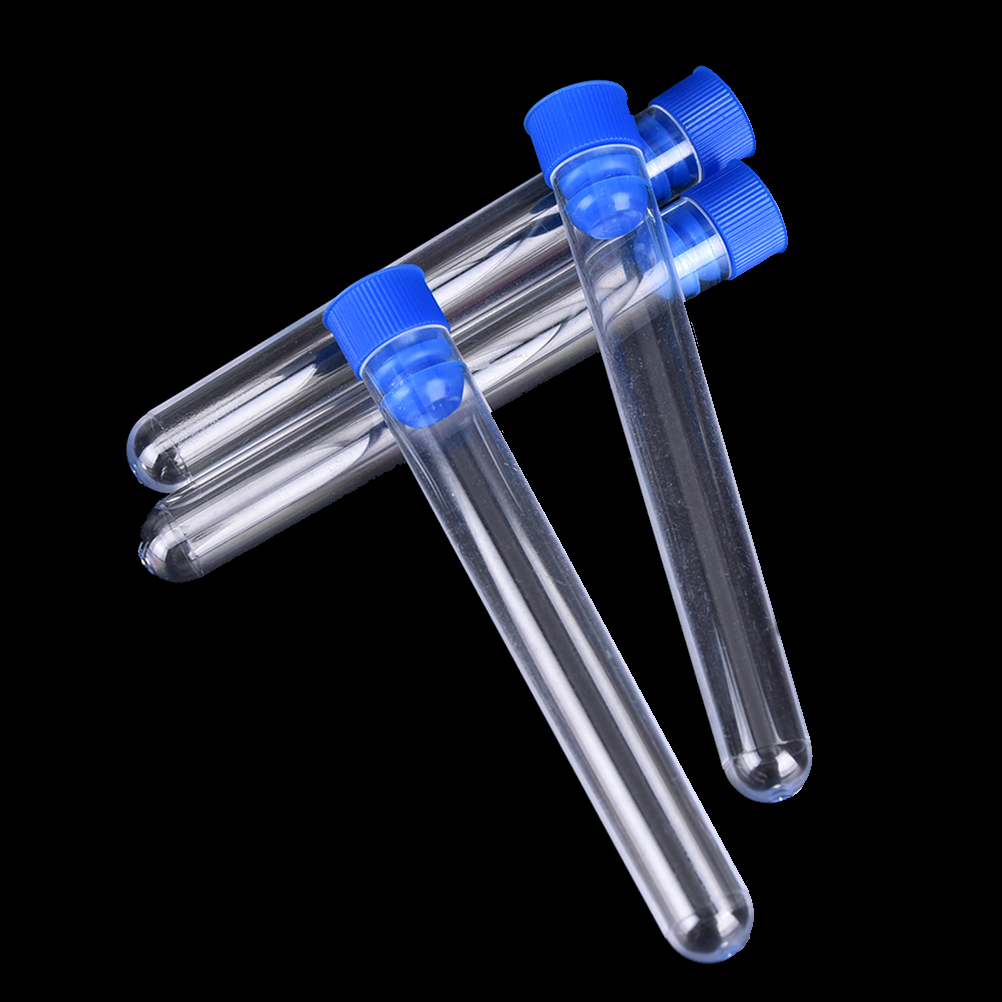 10pcs Clear Plastic Test Tubes - Centrifuge Tube Rack recension och pris