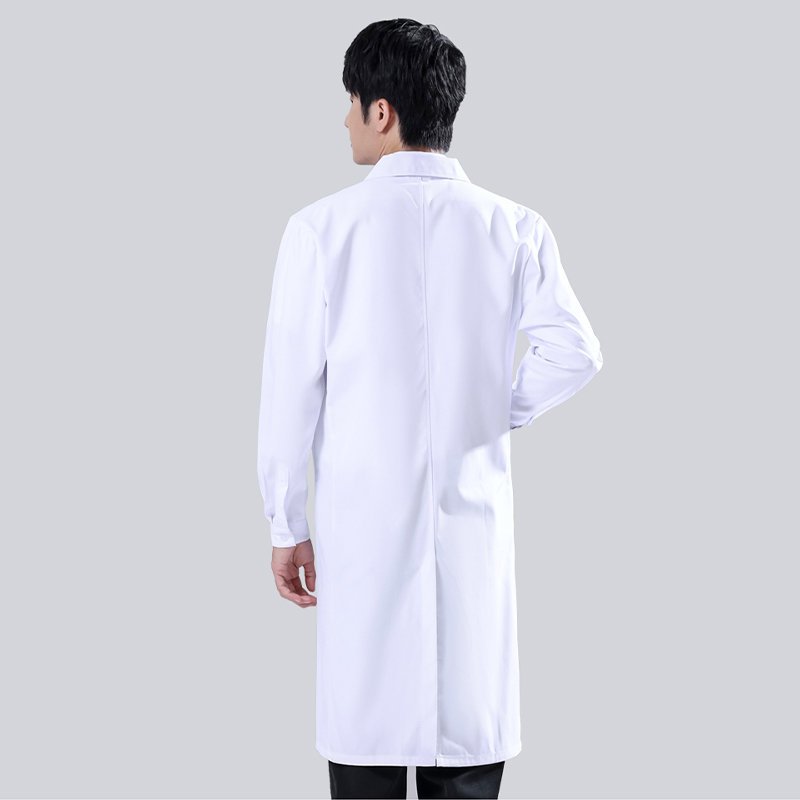 Male's White Medical Coat Men  - Medical Lab Gown recension och pris