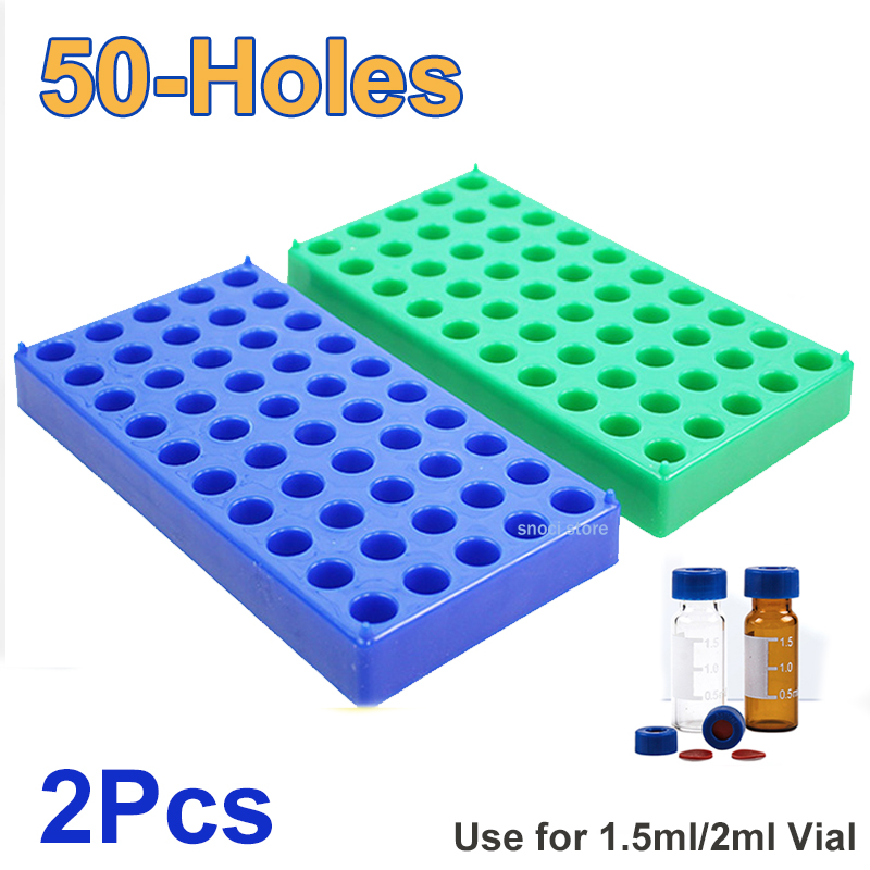 Plastic Vial Rack 50 Holds Sui - Centrifuge Tube Rack recension och pris