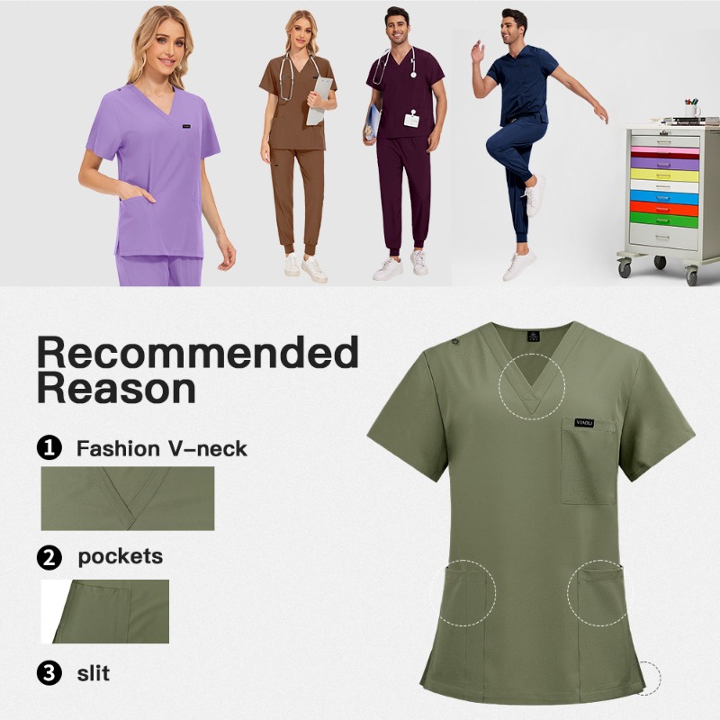 Unisex Short-Sleeved Surgical  - Medical Lab Gown recension och pris