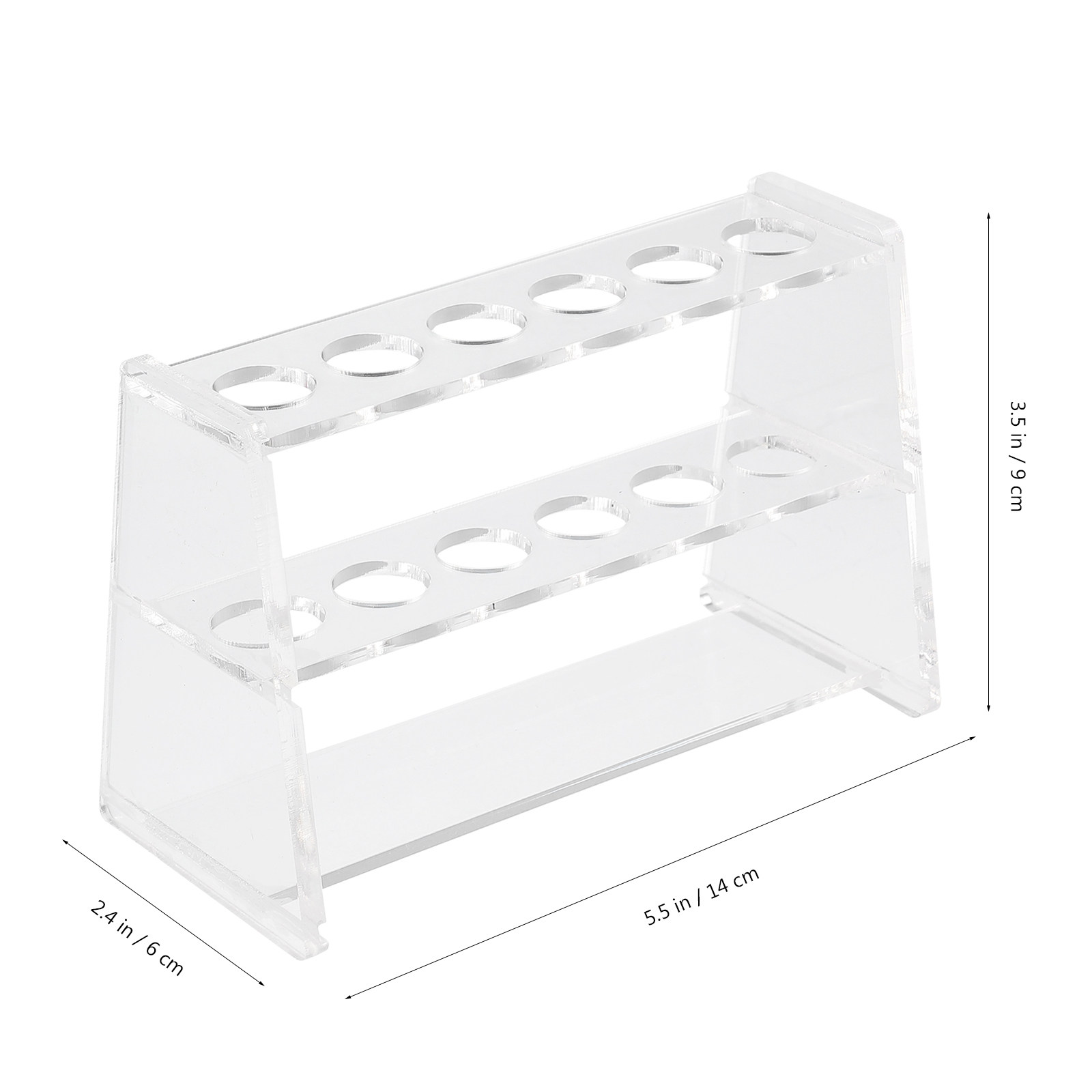 12-Hole Acrylic Test Tube Rack - Centrifuge Tube Rack recension och pris