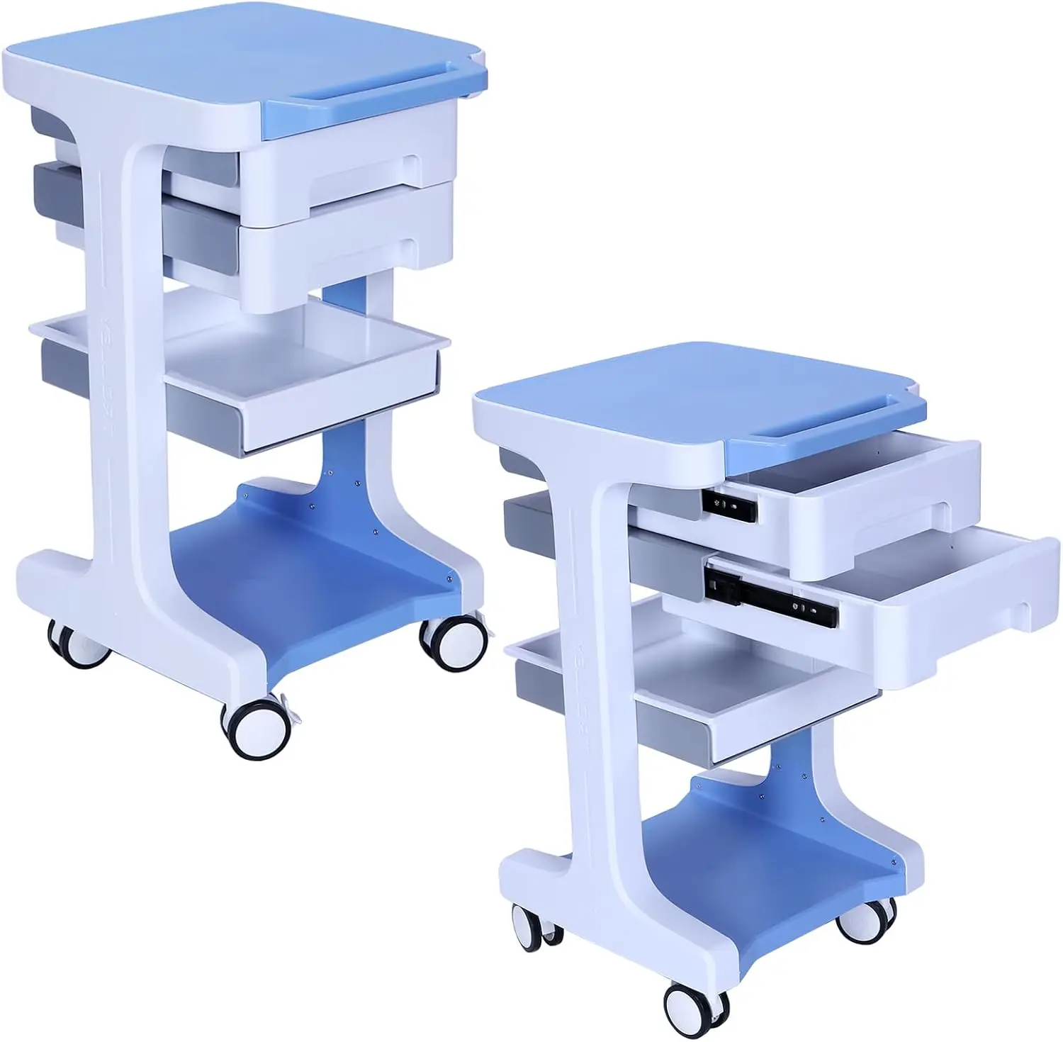 3 Tier Medical Rolling Cart wi - Medical Lab Ultrasound recension och pris