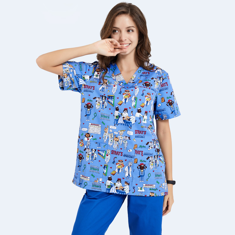 Scrubs Nursing Workwear Women  - Medical Lab Gown recension och pris