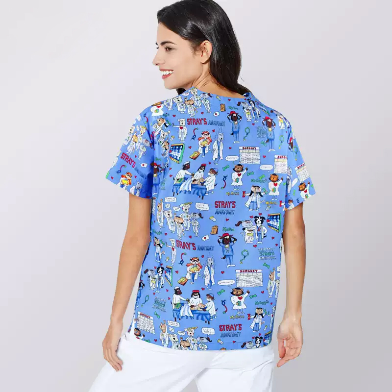 Scrubs Nursing Workwear Women  - Medical Lab Gown recension och pris