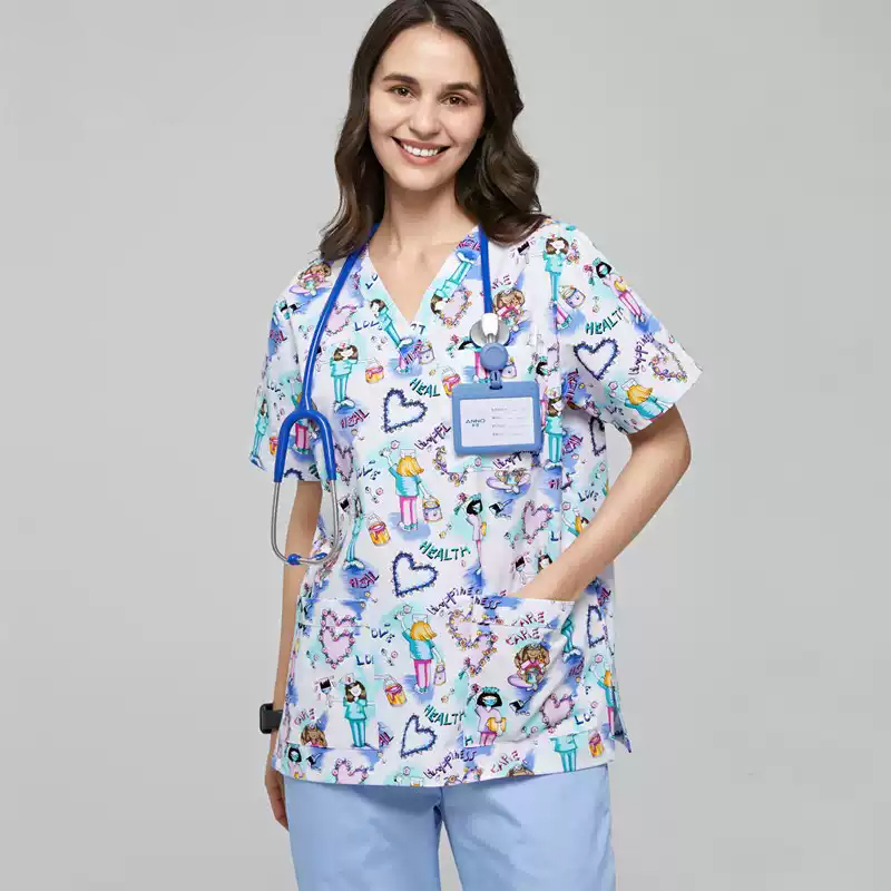 Scrubs Nursing Workwear Women  - Medical Lab Gown recension och pris